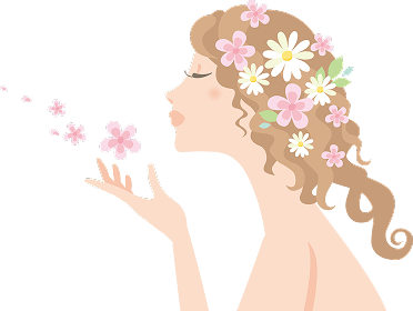 女性のイラスト